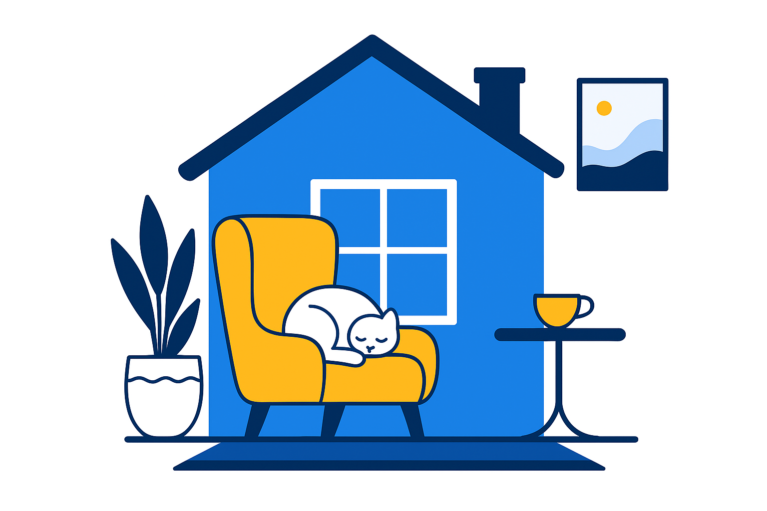 Habitación acogedora